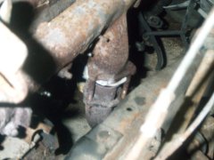 Disconnecting the exhaust Disconnecting the exhaust